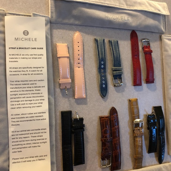 Michele Jewelry Michele Interchangeable Designer Watch Bands Poshmark
